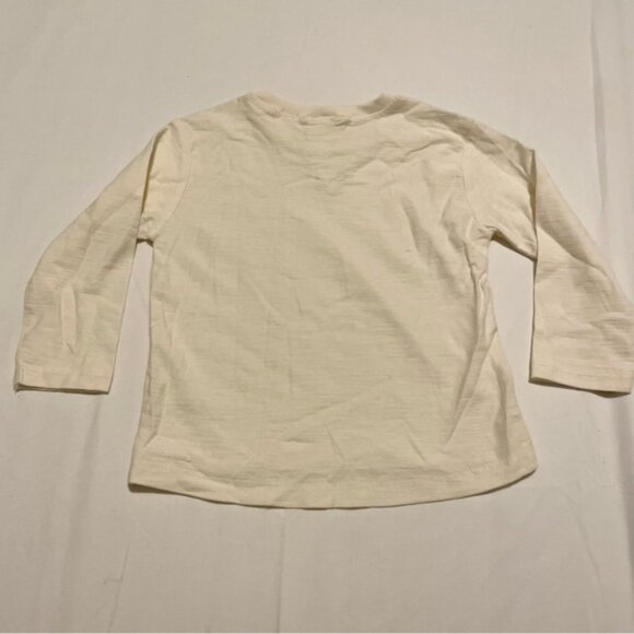 Zara Long Sleeve Shirt 12-18 Months Basic Top - Picture 8 of 14